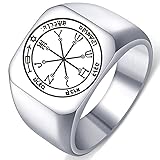 ZOVIVI Detailed Engraved Sixth Pentacle of Mars for