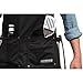 GIDABRAND Professional Chef Apron for Men Women | Durable Cotton for BBQ Grilling and Cooking | With Pockets and Quick Release Buckle (Black Cotton)