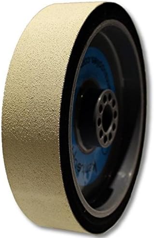 Grit 14000 Kent 8" Diam x 2" Wide Flexible Resin Diamond Lapidary Jewelry Grinding Wheel