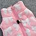 PanDaDa Puppy Pet Dogs Padded Vest Harness Warm Coats Jackets Costumes Pink