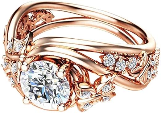 wpOP59NE Women Finger Ring Elegant Hollow