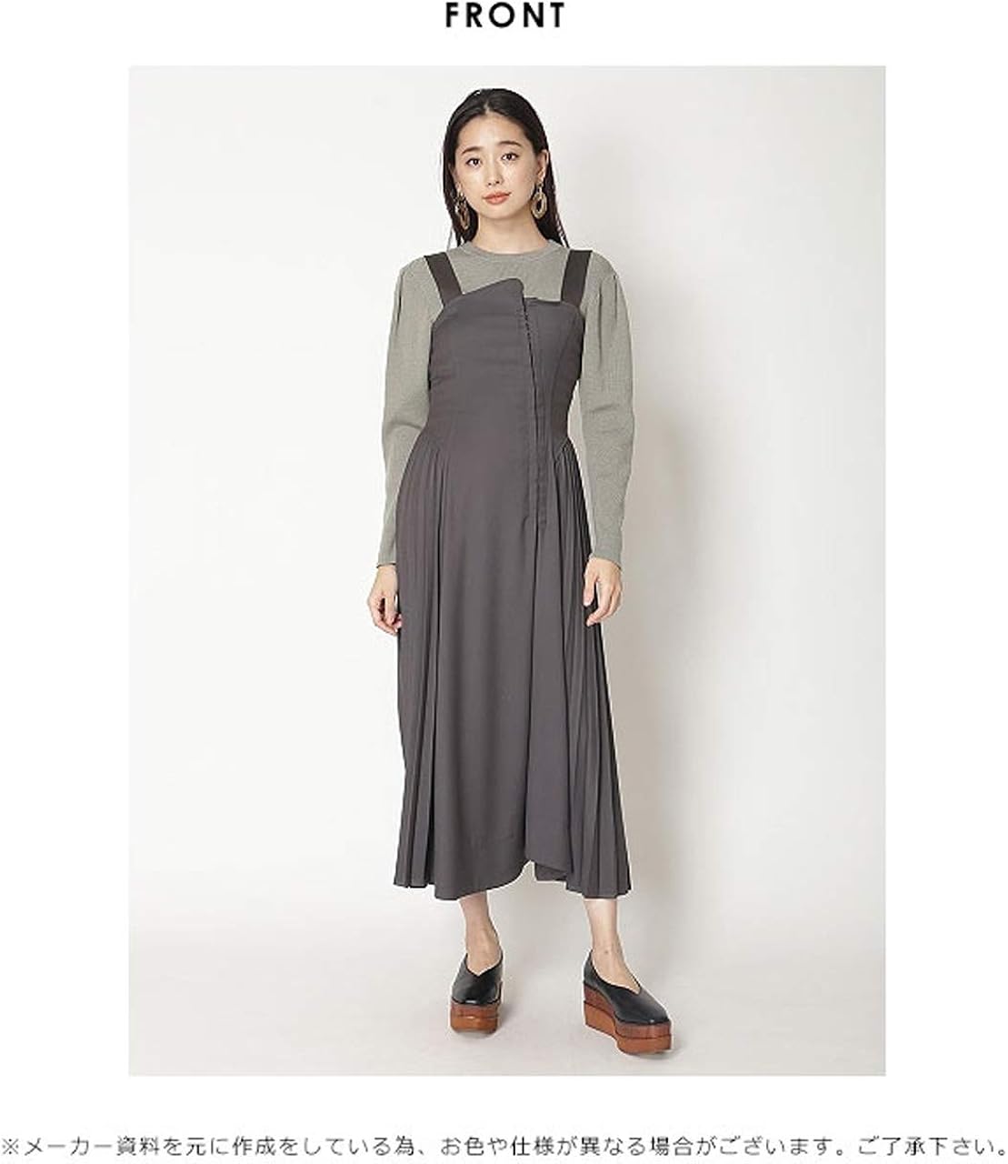 Amazon Co Jp スナイデル レイヤードコルセットワンピース Swno レディース Blk 日本 0 日本サイズ7 号相当 服 ファッション小物