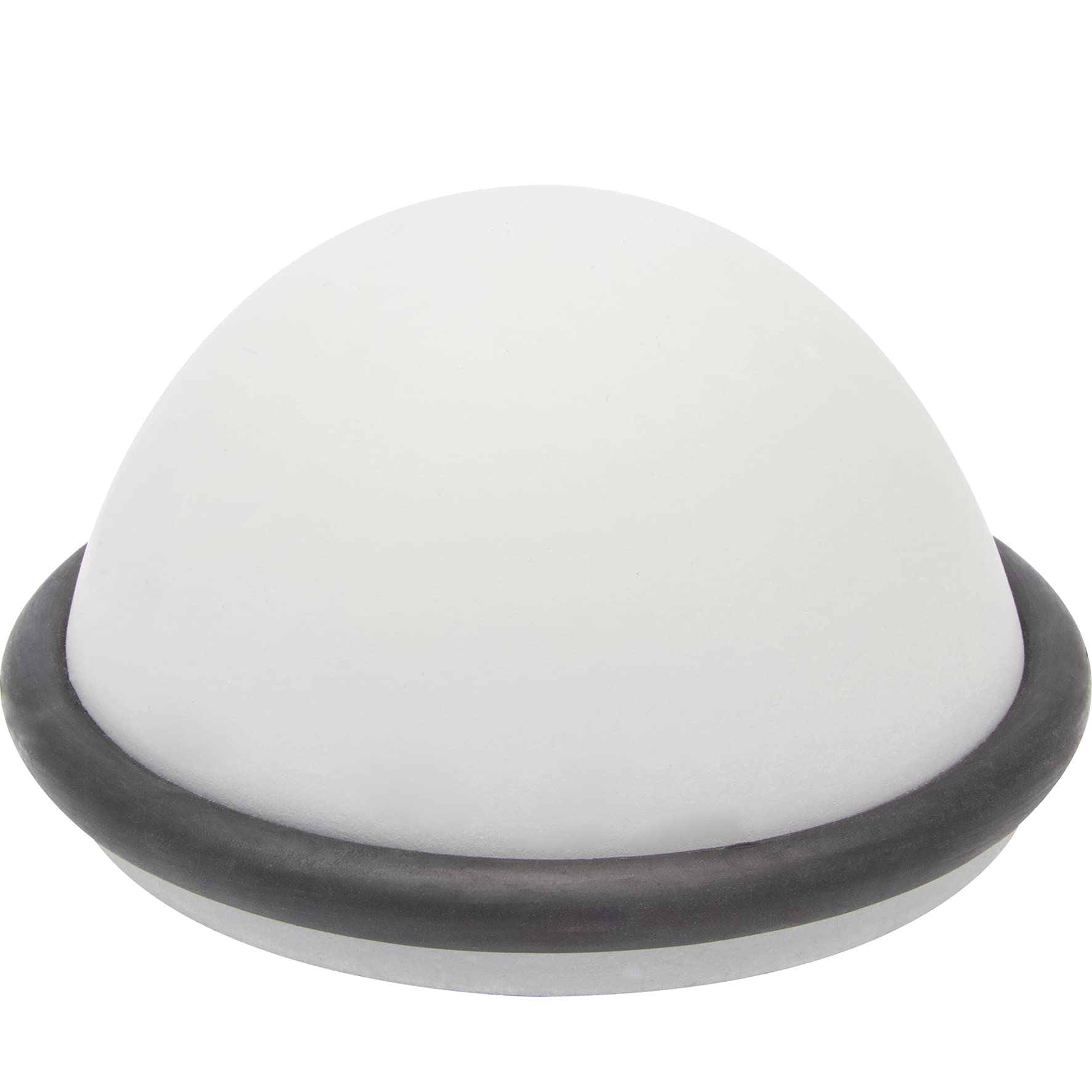 WAGNER Doorstop Hemisphere Big - 104 x 55 mm, Premium Buffer Made of Concrete and Thermostatic Rubber, to be Placed on The Floor, Heavy Quality - 15518901