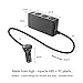 3 Socket Cigarette Lighter Splitter, 120W DC Outlet Power Adapter, 6.8A 4-Port USB Car Charger,12V Car and 24V Truck Bus Universal
