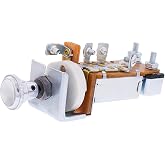 United Pacific C475901 Chrome Plated Headlight Switch for 1947-59 Chevy &amp; GMC Trucks, Universal Headlight Switch, 12V &amp; 6V System - ONE Unit