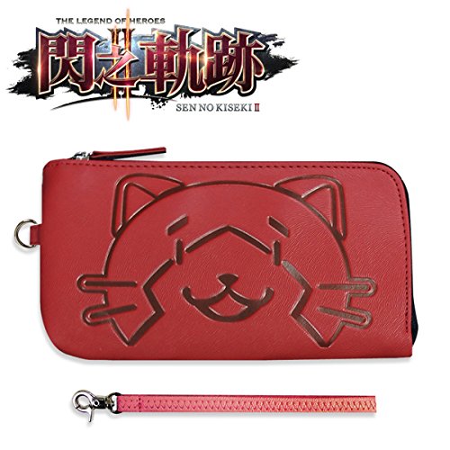 RED PS VITA POUCH CARRY CASE : THE LEGEND OF HEROES SEN NO KISEKI II