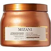 Mizani Strength Fusion Recover Mask - Intense Night-Time Treatment, For Damaged Hair