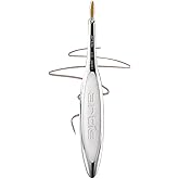 Artis Elite Linear 1 Makeup Brush with Rose Gold Finish Eyeliner Brush & Eyebrow Perfector, Small Precision Makeup Tool for Women, Ideal for Brow Perfecting, Eye Detailing & Gel Liner - Mirror Finish
