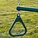 Swing-N-Slide WS 5103 Two Extreme Duty Green Swing Seats with a Heavy Duty Ring/Trapeze Combo Swing Swing Set Refresher Bundle, Green