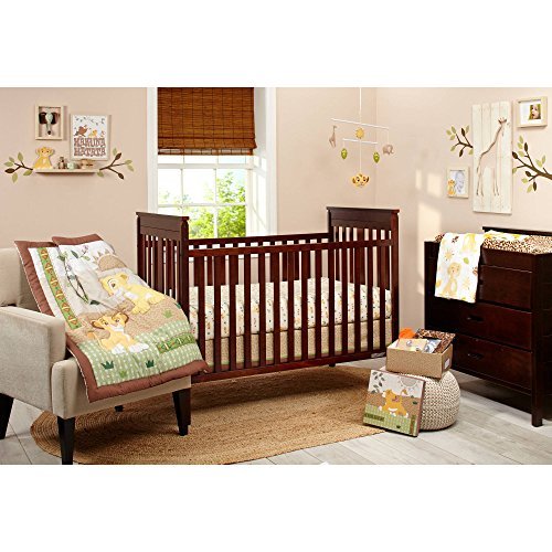 Lion King Under the Sun Crib Bedding Set, 4-Piece