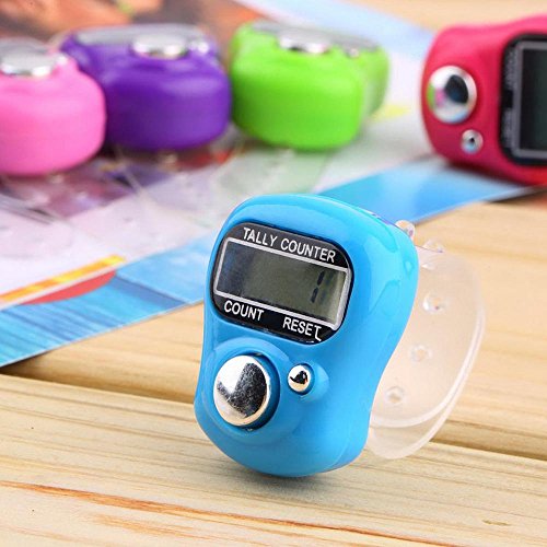 image for Pawaca Digital Counter - 1Pc Mini-Stitch Marker and Row Finger Counter