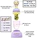2 Easy Hold Fruit Feeder Pacifiers with Stands | Feeding Toy | Stand, Dust Cover, Medium and Large Silicone Pouches | Plus eBook on Starting Baby on Solid Food | Purple & Green 2 Pack