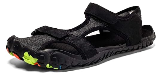 Hsyooes Strandsandalen Barfußschuhe Herren Damen Sommer Outdoor Geschlossene Sandalen Weich Wasserschuhe Atmungsaktive Rutsch