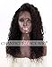 Chantiche Soft Curly 360 Lace Frontal Wig with High Ponytail and Baby Hair, Brazilian Remy Human Hair Wigs for Black Women with 150% Density Natural Color 18inches