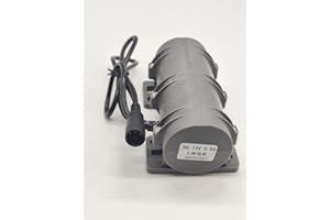 GXMRHWY 12V/24V DC Motor 3800rpm Strong Vibration Industry Mini Vibration Motor with Sturdy Plastic Shell Rotary Speed Vibrating Motor for Massage Bed Chair Medical Instruments (12V Motor)