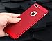 iPhone 7 Plus Case, iPhone 8 Plus Case Accessories Shockproof Thin Slim Fit Anti-Scratch Heavy Duty Hybrid Hard Shell Protective Back Cover for Apple iPhone 8 Plus (2017) iPhone 7 Plus (2016) - Red