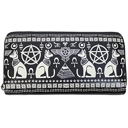 Banned Ladies' Wallet - Anubis Black