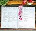 HARDCOVER 7 Period Dated Teacher Lesson Plan; Days Horizontally Across The Top Dated for 2019-2020 Academic Year (D101) (+) Bonus Clip-in Bookmark (Spring Floral)