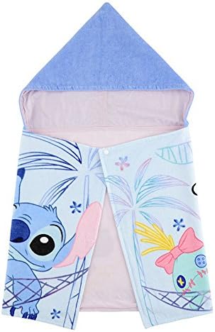 Amazon Co Jp ディズニーストア 公式 タオル フード付き スティッチ スクランプ 18 Cool Collection ホーム キッチン