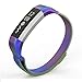 Bon Tech Stainless Steel Milanese Mesh Bands with Adjustable Magnetic Clasp for Fitbit Alta (Milanese - Colorful)