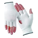 All-Day Reusable Protrective Half-Finger Nylon Glove Liner - 1 Pair