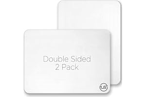ULTIMATE STATIONERY Small White Board, 9 x 12 Dry Erase Board, 2 Small White Board Dry Erase, Double Sided White Board, Lapboard, Small Dry Erase Board for Kids, Office and Classroom
