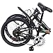 Micozy 20in Folding Bike, 7 Speed   City Leisure Mini Compact Bike Great for Urban Riding and Commuting, Featuring Low Step-Through Steel Framethumb 4