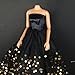 Beauty Clubs Fashion Princess Party Black Sequin Dress Wedding Clothes/Gown For Barbie Doll