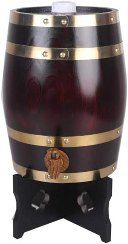 KXBYMX Bierzapfanlage Eichenfass-Weinbar, Aufbewahrungsbehälter für die