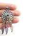 5X/lot Rainbow Flower Dream Catcher Leaves Beads Cage Pendant Locket DIY
