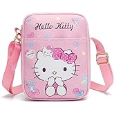 cute cartoon-themed mini crossbody bag, also a shoulder bag, features a cartoon pattern design