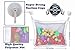 Baby Bath Toy Organizer - Bathtub Toys Storage with Extra Strong Suction Cups ( 4 Cups)