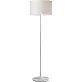 Adesso Floor Lamp with Scratch Proof and Corrosion Resistant Body - Perfect Lighting for Bedroom, Living Room and Corner Deco