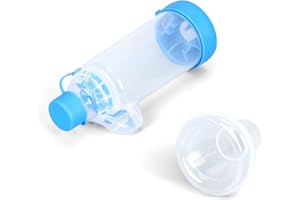 Rhyiee Aerosol Chamber for Cats Inhaler Chamber with Breathing Indicator- Helps Pets with Breathing and Delivering Medication