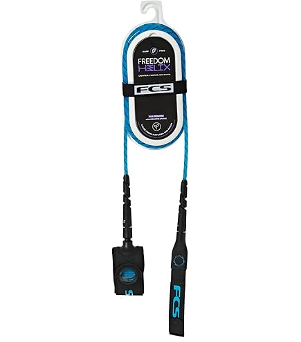 FCS Freedom Helix leash 9&#39; CALF(ひざ用） FCS Freedom Leash Longboard Helix 9' Calf - Buy at Surf Shop