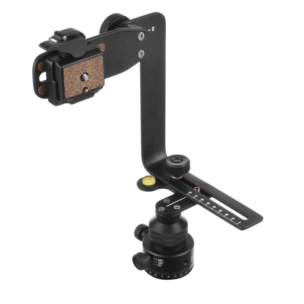 Mantona PanoPoint Panorama Head with Nodal Point Adapter – Black.