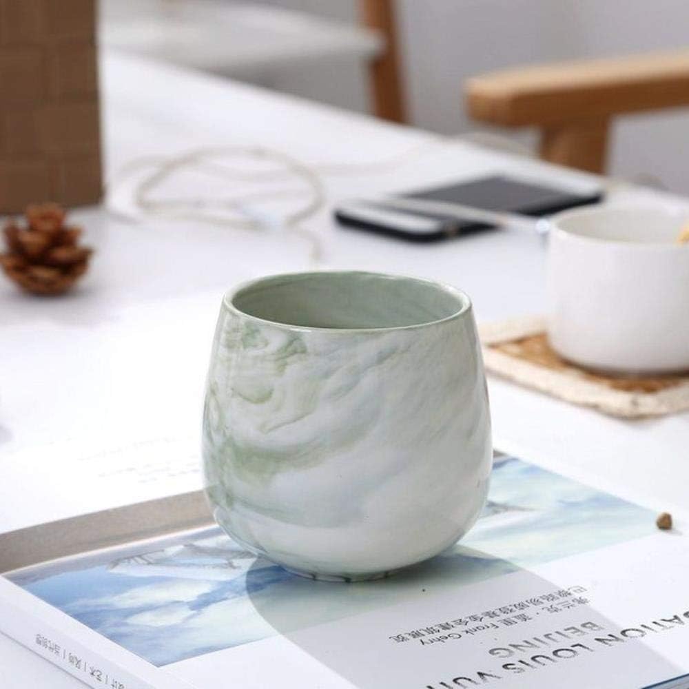 LIKEZZ Flower Planter Vases Mini Marble Ceramic Polka Dots Flower Pot Plants Home Office Decor Garden Supplies,2