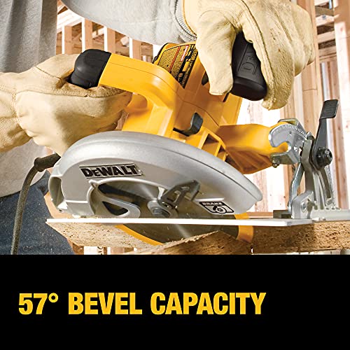 DEWALT 71/4Inch Circular Saw with Electric Brake, 15Amp, Corded