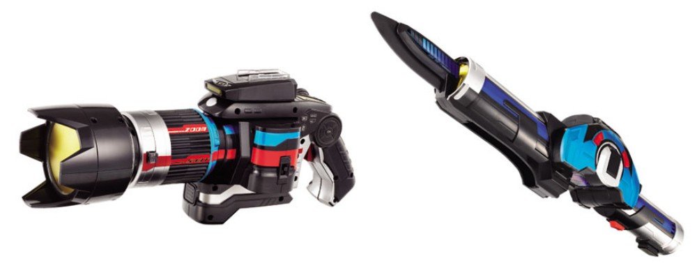 Bandai Power Ranger Tokumei Sentai Go Busters Narikiri Go Busters Squadron Mission Buster Gear Series 02 Buster SLR by