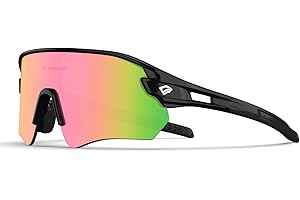 TOREGE Z87 Sunglasses for Men Women Cycling Fishing Running Driving Baseball Anti-fog Sports Sunglasses UV Protection 02EV