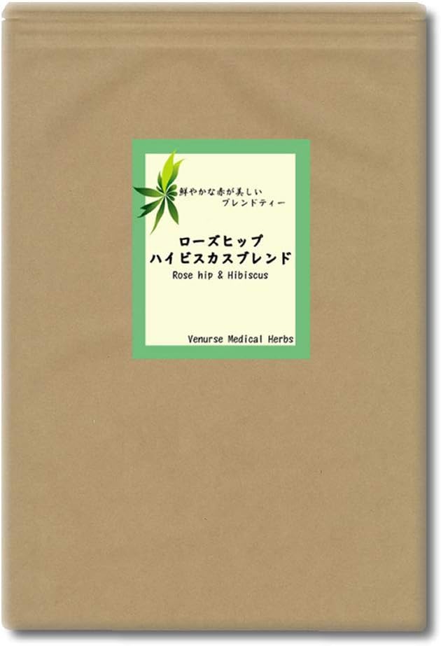 Amazon ローズヒップ ハイビスカスブレンドティー 2g 60ティーバッグ 鮮やかなルビー色の程よい酸味のハーブブレンド ヴィーナース ヴィーナース ハーブティー 通販