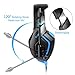ONIKUMA Stereo Gaming Headset for PS4 Xbox One, Noise Cancelling Mic Over Ears Gaming Headphones with Microphone for Nintendo Switch Playstation 4 Laptop Smartphones and PCthumb 2
