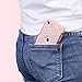 ULAK iPod Touch Case 5 6th Generation, iPod Touch 7 Case, Bling Glitter Hybrid Heavy Duty Protection Shockproof High Impact Resistant Hard PC Soft Silicone Protective Case, Rose Gold