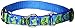LupinePet 3/4-Inch Earth Day 10-14-Inch Martingale Combo Collar for Small to Medium Dogs
