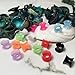 BodyJ4You 16PC Tunnel Soft Silicone Flesh Plug Eyelet 00G 10mm Flexible Stretching Gauges Expander