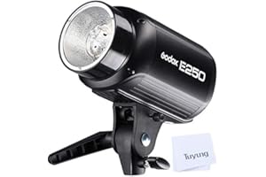 Godox E250 Mini Photography Studio Strobe Photo Flash with Wireless Control 250W Studio Light Port for Shoot Small Products