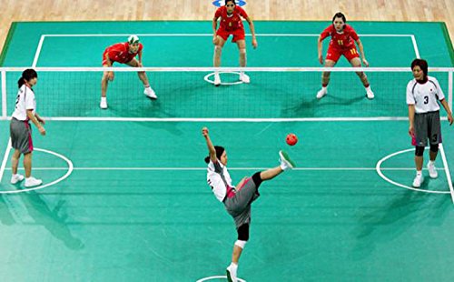 Rattan Ball Small Handmade Sepak Takraw Sport Kick Ball Rattan 4 Inches