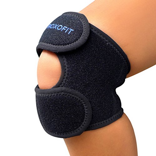 Dual Patella Strap - Best Knee Brace for Osgood Schlatter Chondromalacia Patella Arthritis Running Meniscus Tear Patellar Tendonitis Injury ACL MCL Knee Joint Pain Men Women (Blue Logo) (Best Treatment For Osgood Schlatters)