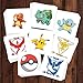 Pokemon Party Pack Temporary Tattoos | Over 30 Tattoos | Skin Safe | MADE IN THE USA| Removable