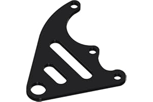 XIKOBY Mini Bike Hydraulic Brake Caliper Bracket Kit Compatible with Monster Mega Moto 80 105 MM-B80 MM-B105 MM-E1000, Rear Brake Mount Replacement for 80cc 105cc 2.5HP 3.5HP Minibike Parts